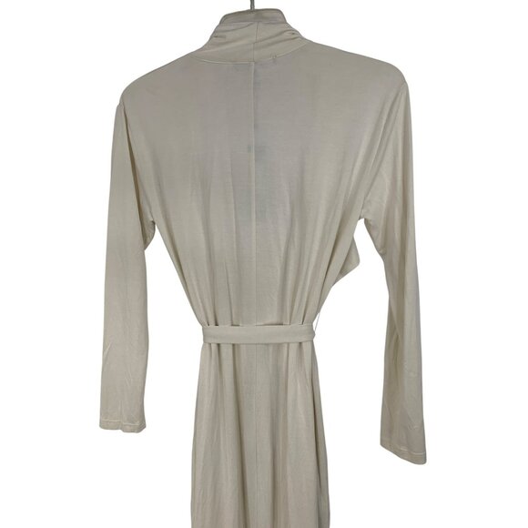 Bcbg Cora White Knit Open Front Belt Duster Cardigan NWT $158 Size S/M RR10258 - Picture 8 of 10